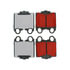 500.07710 by CENTRIC - PQ PRO Disc Brake Pads with Hardware