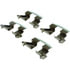 Centric 300.05110 Disc Brake Pad Set Centric Premium Semi-Metallic Brake Pads with Shims and Hardware