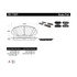 301.11841 by CENTRIC - Centric Premium Ceramic Brake Pads with Shims and Hardware