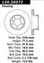 120.35072 by CENTRIC - Premium Brake Rotor