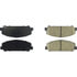 308.12860 by CENTRIC - Street Brake Pads Front with Shims and Hardware