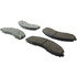 106.20180 by CENTRIC - Posi Quiet Extended Wear Brake Pads with Shims and Hardware