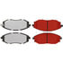 500.10310 by CENTRIC - PQ PRO Disc Brake Pads with Hardware