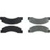 308.07560 by CENTRIC - Street Brake Pads Front with Shims