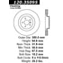 120.35095 by CENTRIC - Premium Brake Rotor