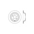 Centric 127.51045L Disc Brake Rotor Slotted Drilled Rotor