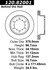 120.82001 by CENTRIC - Centric Premium Brake Rotor