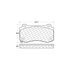 308.11490 by CENTRIC - StopTech Street Brake Pad