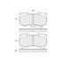 Centric 106.11190 Disc Brake Pad Set Posi Quiet Extended Wear Brake Pads with Shims and Hardware