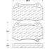 Centric 308.09600 Disc Brake Pad Set StopTech Street Brake Pad