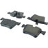 308.15610 by CENTRIC - Street Brake Pads with Shims and Hardware