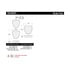 100.08391 by CENTRIC - Centric Original Equipment Formula Brake Pads with Hardware