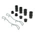 Centric 300.06880 Disc Brake Pad Set Premium Semi-Metallic Brake Pads with Shims and Hardware
