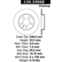 120.33068 by CENTRIC - Premium Brake Rotor