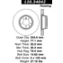 Centric 120.34042 Disc Brake Rotor Premium Brake Rotor