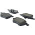 301.06870 by CENTRIC - Premium Ceramic Brake Pads with Shims and Hardware