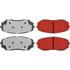 500.12580 by CENTRIC - PQ PRO Disc Brake Pads with Hardware