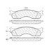 106.10540 by CENTRIC - Disc Brake Pad