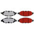500.16490 by CENTRIC - PQ PRO Disc Brake Pads with Hardware