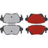 500.09110 by CENTRIC - PQ PRO Disc Brake Pads