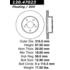 Centric 120.47023 Disc Brake Rotor Premium Brake Rotor