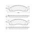 106.09650 by CENTRIC - Disc Brake Pad