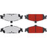 Centric 500.07270 Disc Brake Pad Set PQ PRO Disc Brake Pads with Hardware
