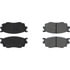 300.07550 by CENTRIC - Centric Premium Semi-Metallic Brake Pads with Shims and Hardware