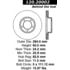 120.20002 by CENTRIC - Centric Premium Brake Rotor