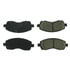 Centric 102.07220 Disc Brake Pad Set C-Tek Semi-Metallic Brake Pads with Shims
