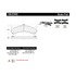 106.07840 by CENTRIC - Posi Quiet Extended Wear Brake Pads with Shims and Hardware