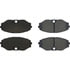300.04860 by CENTRIC - Centric Premium Semi-Metallic Brake Pads with Shims and Hardware