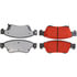 500.12870 by CENTRIC - PQ PRO Disc Brake Pads with Hardware