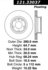 121.33037 by CENTRIC - C-Tek Standard Brake Rotor