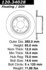 120.34028 by CENTRIC - Centric Premium Brake Rotor