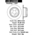 Centric 120.22008 Disc Brake Rotor Premium Brake Rotor