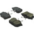Centric 106.08380 Disc Brake Pad Set PosiQuiet Extended Wear