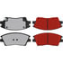 500.18470 by CENTRIC - PQ PRO Disc Brake Pads with Hardware