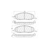 Centric 308.14630 Disc Brake Pad Set StopTech Street Brake Pad