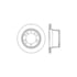 Centric 128.37026L Disc Brake Rotor Sport Cross Drilled Brake Rotor, Left