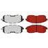 500.08153 by CENTRIC - PQ PRO Disc Brake Pads with Hardware