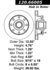 120.66005 by CENTRIC - Premium Brake Rotor