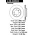 120.38006 by CENTRIC - Premium Brake Rotor