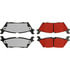 500.17900 by CENTRIC - PQ PRO Disc Brake Pads with Hardware
