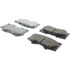308.09761 by CENTRIC - Street Brake Pads with Shims and Hardware