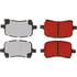 Centric 500.10280 Disc Brake Pad Set PQ PRO Disc Brake Pads with Hardware