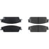 308.11940 by CENTRIC - Street Brake Pads with Shims and Hardware