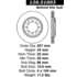 Centric 120.51003 Disc Brake Rotor Premium Brake Rotor
