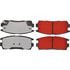 500.12750 by CENTRIC - PQ PRO Disc Brake Pads with Hardware