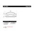106.10640 by CENTRIC - Posi Quiet Extended Wear Brake Pads with Shims and Hardware